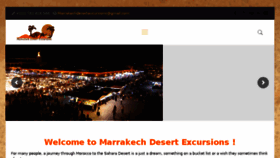 What Marrakechdesertexcursions.com website looked like in 2017 (6 years ago)