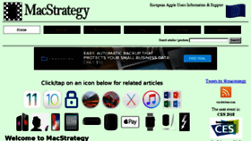 What Macstrategy.com website looked like in 2017 (6 years ago)