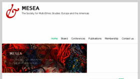 What Mesea.org website looked like in 2017 (6 years ago)