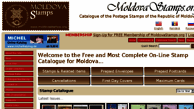What Moldovastamps.org website looked like in 2017 (6 years ago)