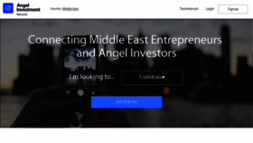 What Middleeastinvestmentnetwork.com website looked like in 2017 (6 years ago)