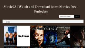 What Movie93.com website looked like in 2017 (6 years ago)