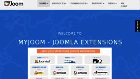What Myjoom.com website looked like in 2017 (6 years ago)