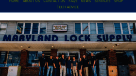 What Marylandlocksmith.com website looked like in 2017 (6 years ago)