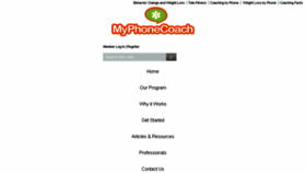 What Myphonecoach.com website looked like in 2017 (6 years ago)