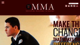 What Missourimilitaryacademy.org website looked like in 2017 (7 years ago)