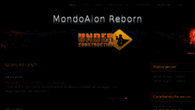 What Mondoaion.it website looked like in 2017 (8 years ago)