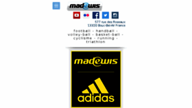 What Madewis-football.com website looked like in 2017 (6 years ago)