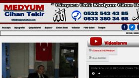 What Medyumcihan.com website looked like in 2017 (6 years ago)