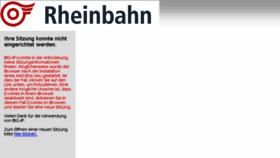 What Mitarbeiterportal.rheinbahn.de website looked like in 2017 (6 years ago)