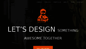 What Mcginger.bm website looked like in 2017 (7 years ago)