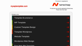 What Mywptemplate.com website looked like in 2017 (6 years ago)