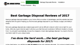 What Mrgarbagedisposal.com website looked like in 2017 (6 years ago)