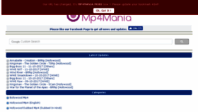 What Mp4mania.com website looked like in 2017 (6 years ago)