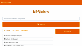 What Mp3juices.ws website looked like in 2017 (6 years ago)