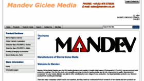 What Mandev.co.uk website looked like in 2017 (6 years ago)