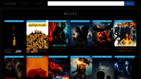 What Moviezie.com website looked like in 2017 (6 years ago)