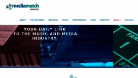 What Media-match.com website looked like in 2017 (8 years ago)
