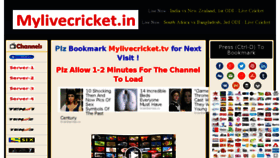 What My3.mylivecricket.tv website looked like in 2017 (6 years ago)