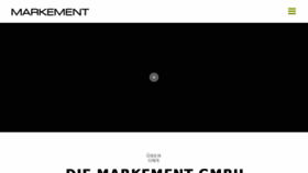 What Markement.com website looked like in 2017 (6 years ago)