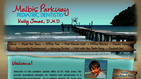 What Malbispediatricdentistry.com website looked like in 2017 (6 years ago)