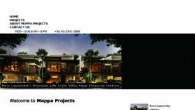 What Muppaprojects.com website looked like in 2017 (6 years ago)