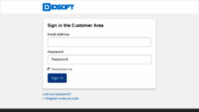 What My.didsoft.com website looked like in 2017 (6 years ago)