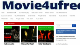 What Movie4ufree.mobi website looked like in 2017 (6 years ago)