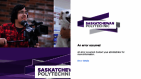 What Mymail.saskpolytech.ca website looked like in 2017 (6 years ago)