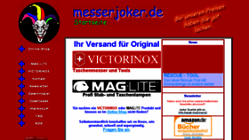 What Messerjoker.de website looked like in 2017 (6 years ago)