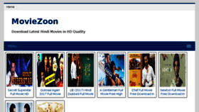 What Moviezoon.com website looked like in 2017 (6 years ago)