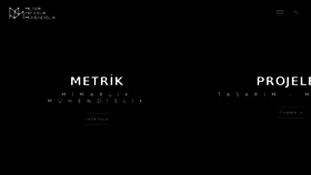 What Metrikmimarlik.com.tr website looked like in 2017 (6 years ago)