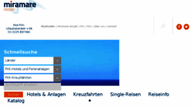 What Miramarereisen.de website looked like in 2017 (6 years ago)