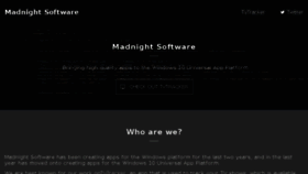 What Madnight.co.uk website looked like in 2017 (6 years ago)