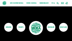 What Moka.mu website looked like in 2017 (6 years ago)