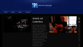 What Mann-madepictures.com website looked like in 2017 (6 years ago)