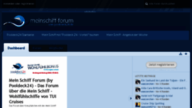 What Meinschiff-forum.de website looked like in 2017 (6 years ago)
