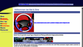 What Matdunkel.de website looked like in 2017 (6 years ago)