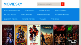 What Moviesky.in website looked like in 2017 (6 years ago)