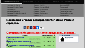 What Monitoring-cs.ru website looked like in 2017 (6 years ago)