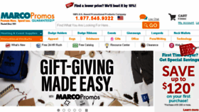 What Marcopromotionalproducts.com website looked like in 2017 (6 years ago)