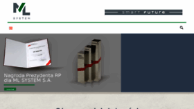 What Mlsystem.pl website looked like in 2017 (8 years ago)