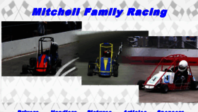 What Mitchellfamilyracing.com website looked like in 2017 (6 years ago)