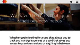 What Mastercardbusiness.com website looked like in 2017 (6 years ago)