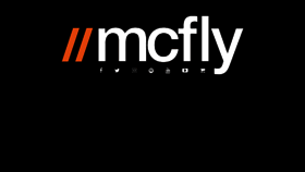 What Mcflyofficial.com website looked like in 2017 (6 years ago)