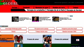What Mexicoglobal.net website looked like in 2017 (7 years ago)