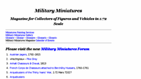 What Miniatures.de website looked like in 2017 (8 years ago)