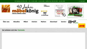 What Moebel-koenig.de website looked like in 2017 (6 years ago)