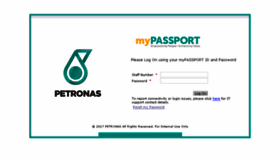 What Mypassport.petronas.com.my website looked like in 2017 (6 years ago)