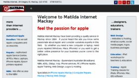 What Matilda.net.au website looked like in 2017 (6 years ago)